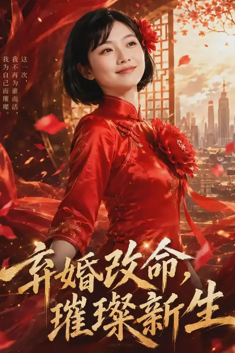《弃婚改命,璀璨新生》封面