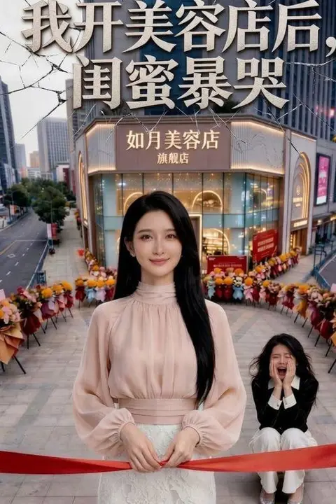 《我开美容店后,闺蜜暴哭》封面