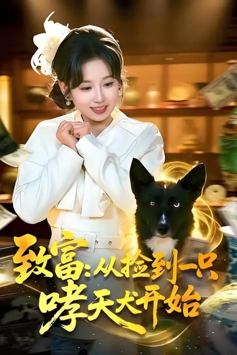 《致富:从捡到一只哮天犬开始》封面