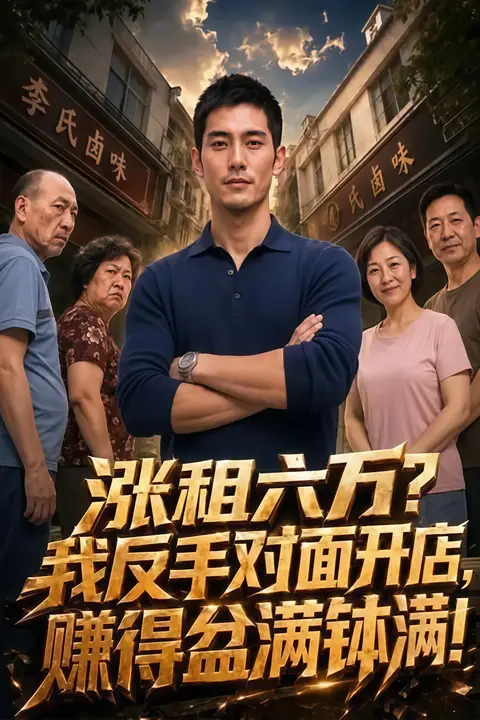 《涨租六万？我反手对面开店，赚得盆满钵满！》封面