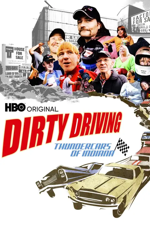 《肮脏驾驶:印第安纳州的雷霆车》封面