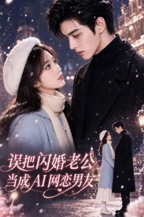 《误把闪婚老公当成AI网恋男友》封面