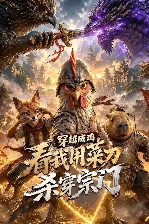 《穿越成鸡,看我用菜刀杀穿宗门》封面