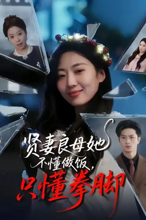 《贤妻良母她不懂做饭，只懂拳脚》封面