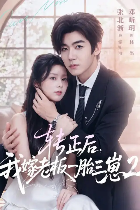 《转正后,我嫁老板一胎三崽第二部》封面