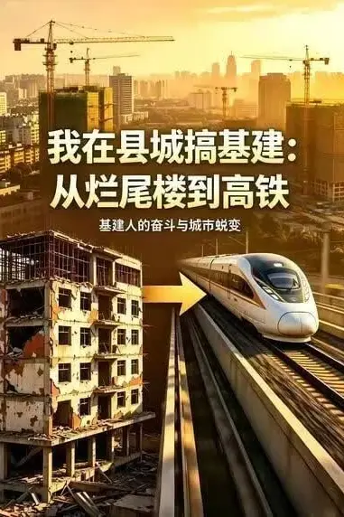 《我在县城搞基建:从烂尾楼到高铁》封面
