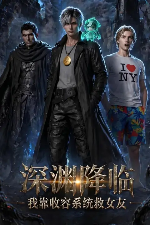 《深渊降临,我靠收容系统救女友》封面