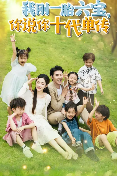 《我刚一胎六宝,你说你十代单传(宫总,你家六宝又拆家了)》封面
