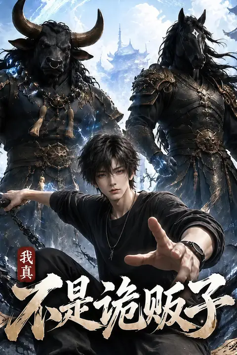 《我真不是诡贩子》封面