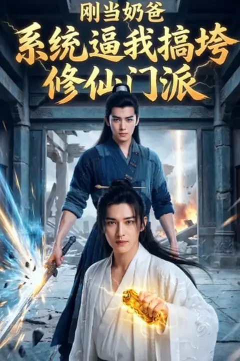 《刚当奶爸,系统逼我搞垮修仙门派》封面