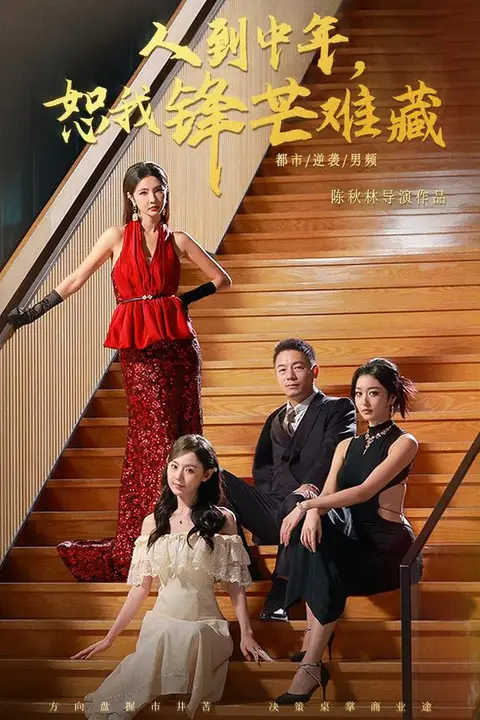 《人到中年,恕我锋芒难藏》封面