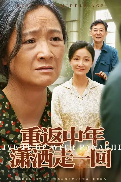 《重返中年，潇洒走一回》封面