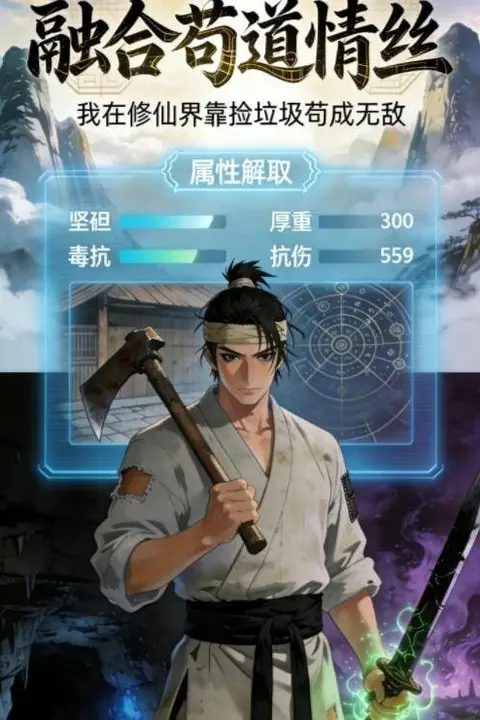 《融合苟道情丝》封面