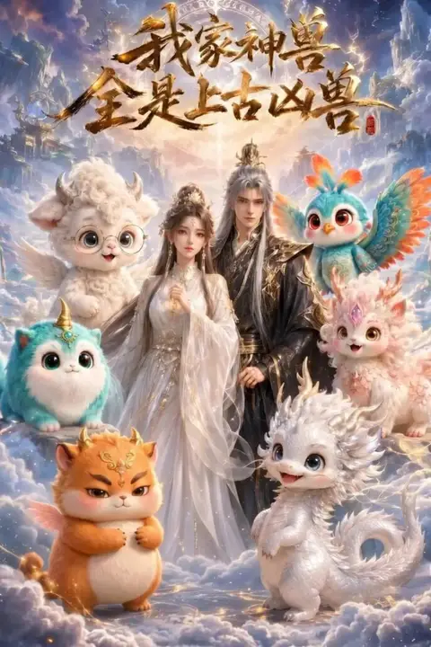 《我家神兽全是上古凶兽》封面