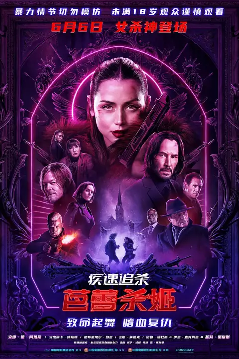 《疾速追杀：芭蕾杀姬》封面