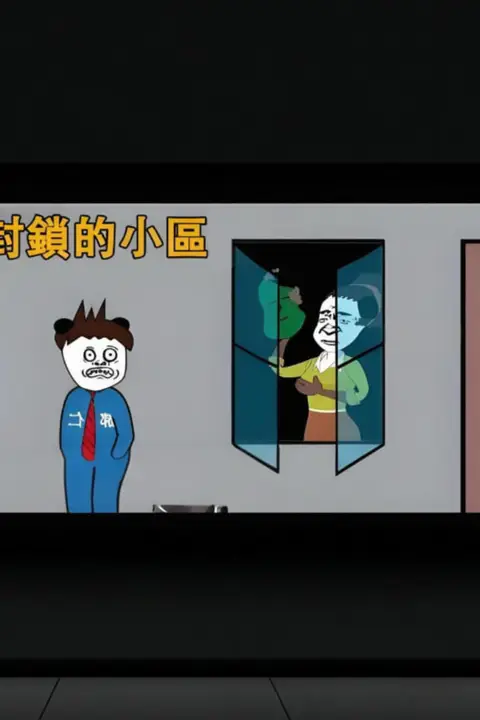 《封锁的小区》封面
