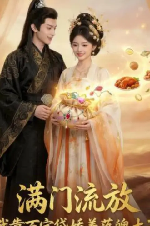 《满门流放:我靠百宝袋娇养落魄太子》封面