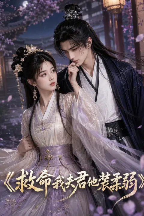 《救命我夫君他装柔弱》封面