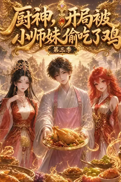 《厨神,开局被小师妹偷吃了鸡第三季》封面