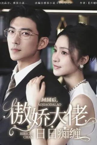《回国后，傲娇大佬日日痴缠（攀缠）》封面
