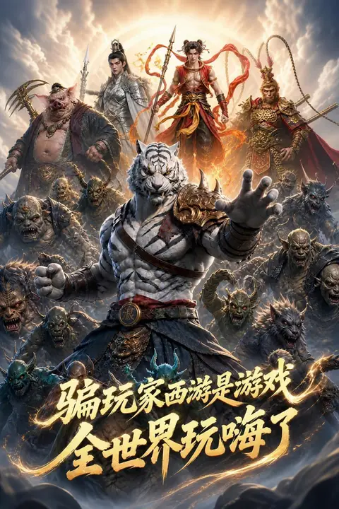 《骗玩家西游是游戏，全世界玩嗨了》封面