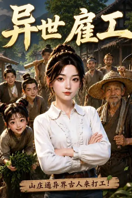 《异世雇工:山庄通异界古人来打工》封面