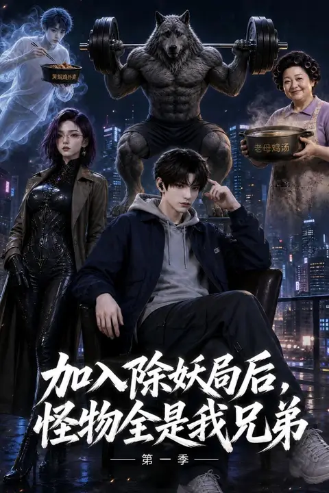 《加入除妖局后，怪物全是我兄弟第一季》封面