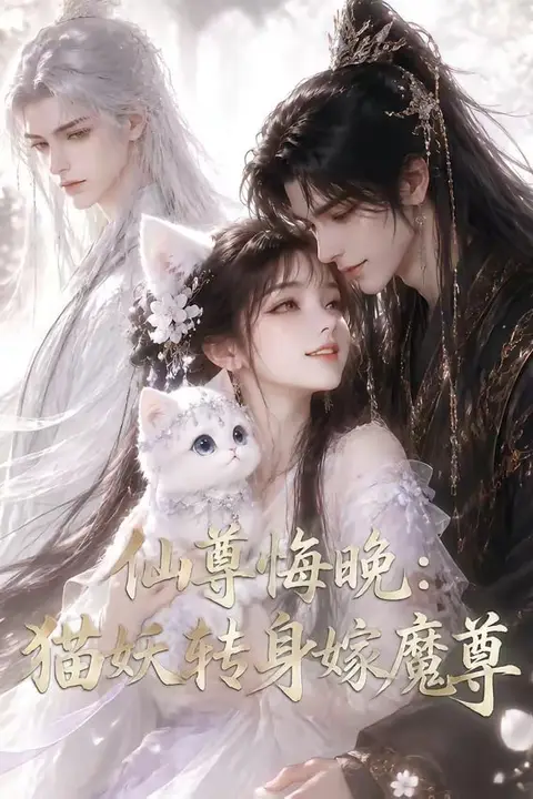 《仙尊悔晚:猫妖转身嫁魔尊》封面