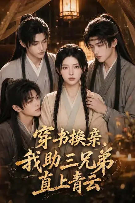 《穿书换亲,我助三兄弟直上青云》封面