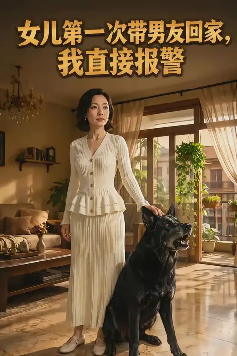 《女儿第一次带男友回家，我直接报警》封面