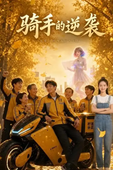 《骑手的逆袭：从受气底层翻身》封面