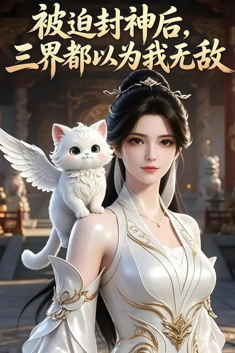 《被迫封神后，三界都以为我无敌》封面