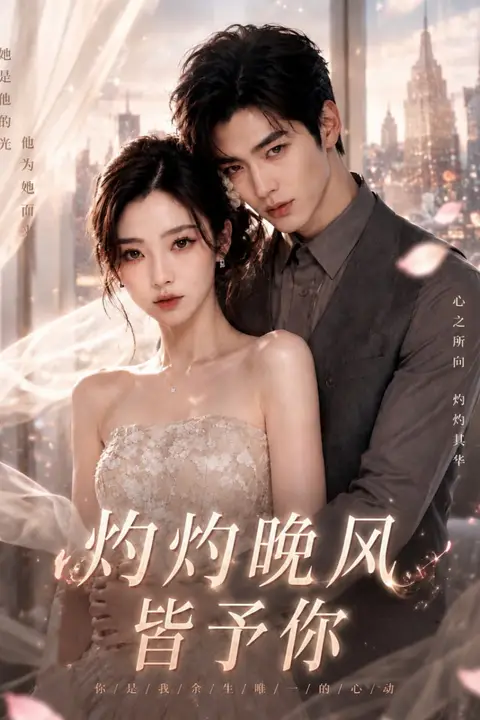 《灼灼晚风皆予你》封面