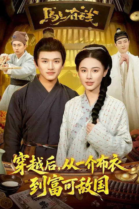 《穿越后,从一介布衣到富可敌国》封面