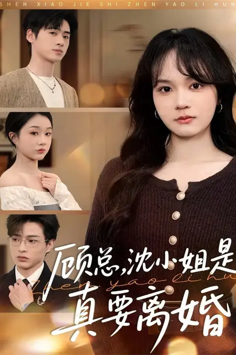 《顾总,沈小姐是真的要离婚》封面