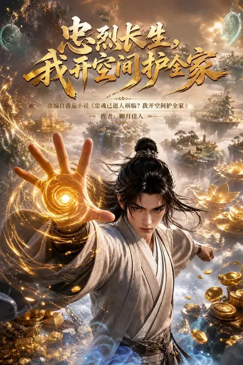 《忠烈长生,我开空间护全家》封面