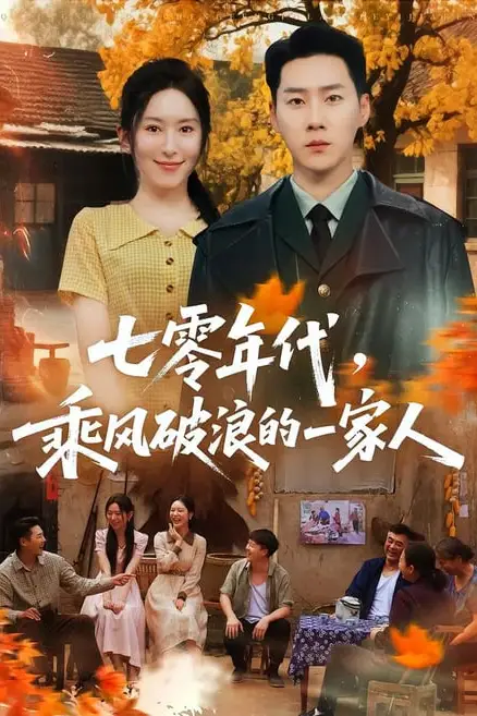 《七零年代，乘风破浪的一家人》封面