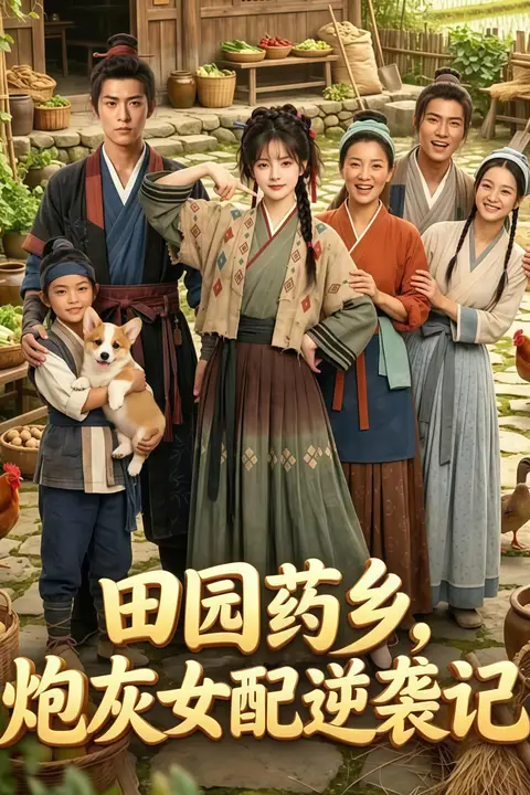 《田园药乡,炮灰女配逆袭记》封面