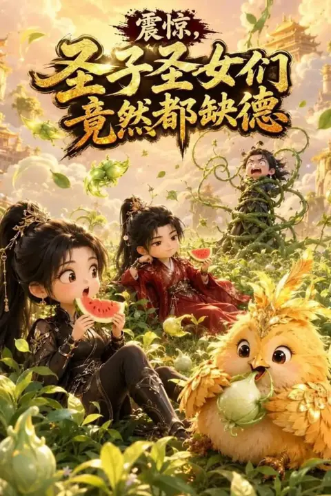 《震惊,圣子圣女们竟然都缺德》封面