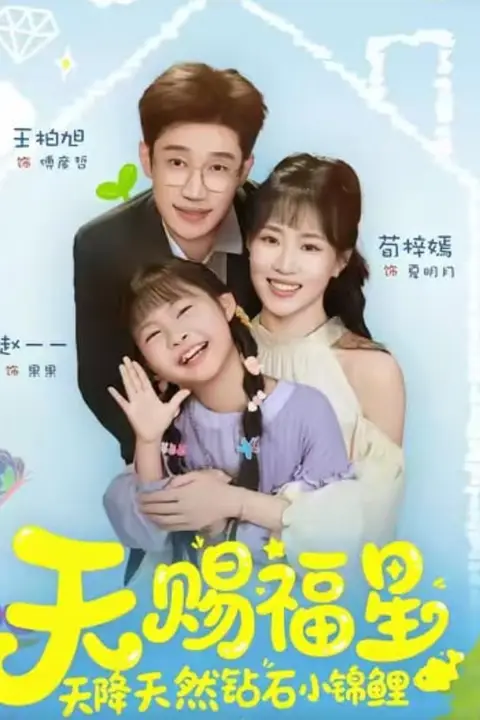 《天赐福星天降天然钻石小锦鲤》封面