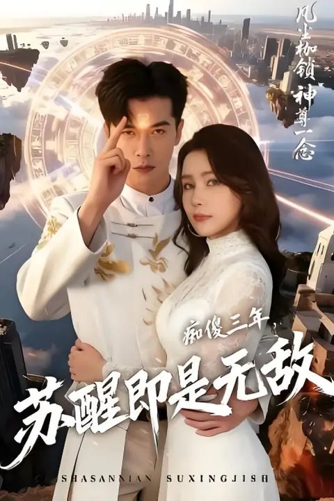 《痴傻三年,苏醒即是无敌》封面