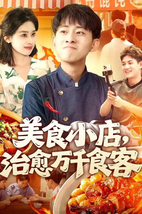 《美食小店治愈万千食客》封面