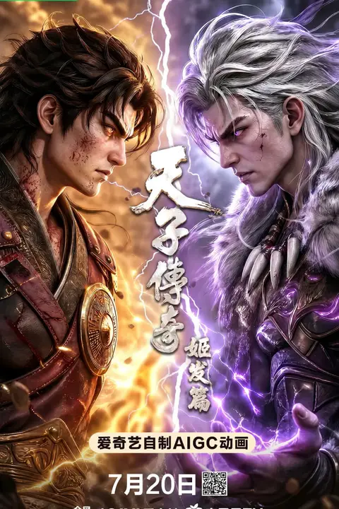 《天子传奇:姬发篇》封面