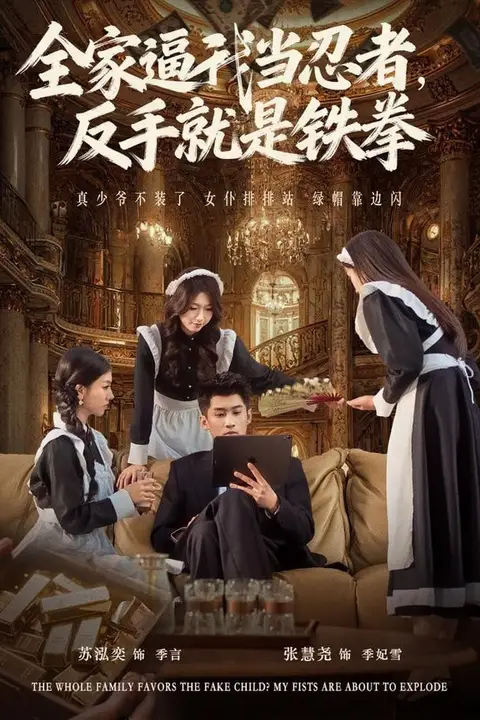 《全家逼我当忍者反手就是铁拳》封面