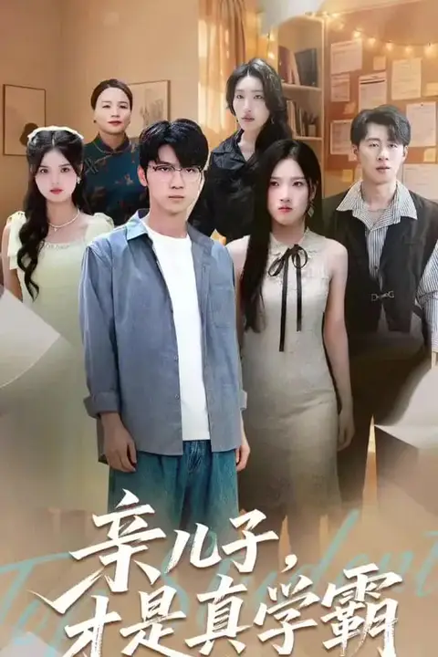 《亲儿子才是真学霸》封面