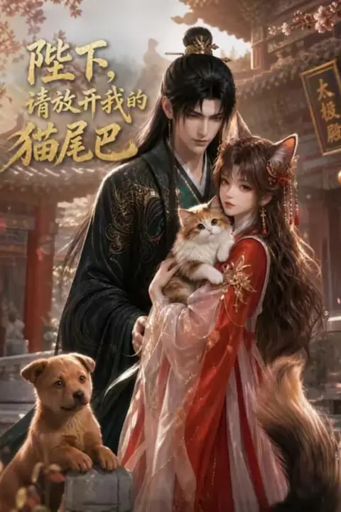 《陛下，请放开我的猫尾巴》封面