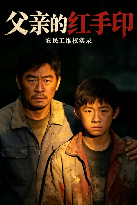 《父亲的红手印》封面