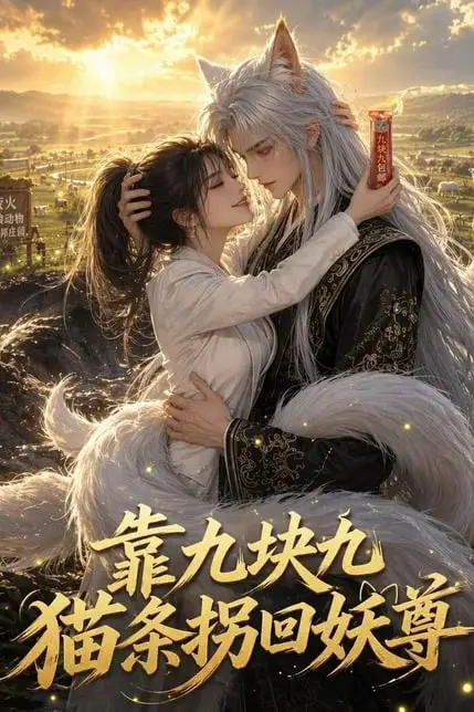 《靠九块九猫条拐回妖尊》封面
