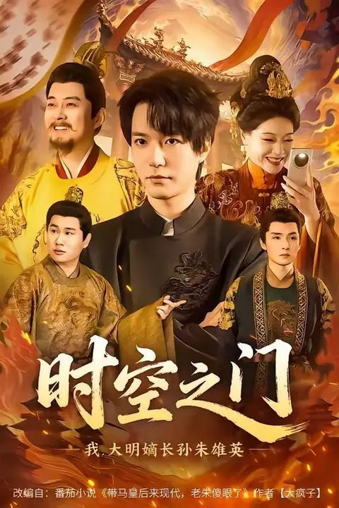 《时空之门:我,大明嫡长孙朱雄英》封面