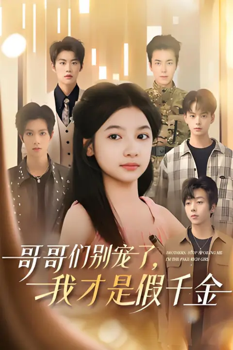 《哥哥们别宠了,我才是假千金》封面